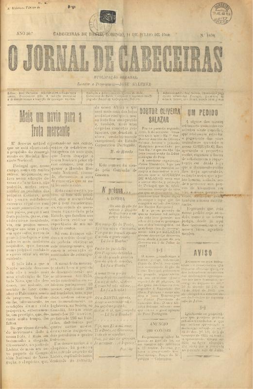 Jornal de Cabeceiras (O)