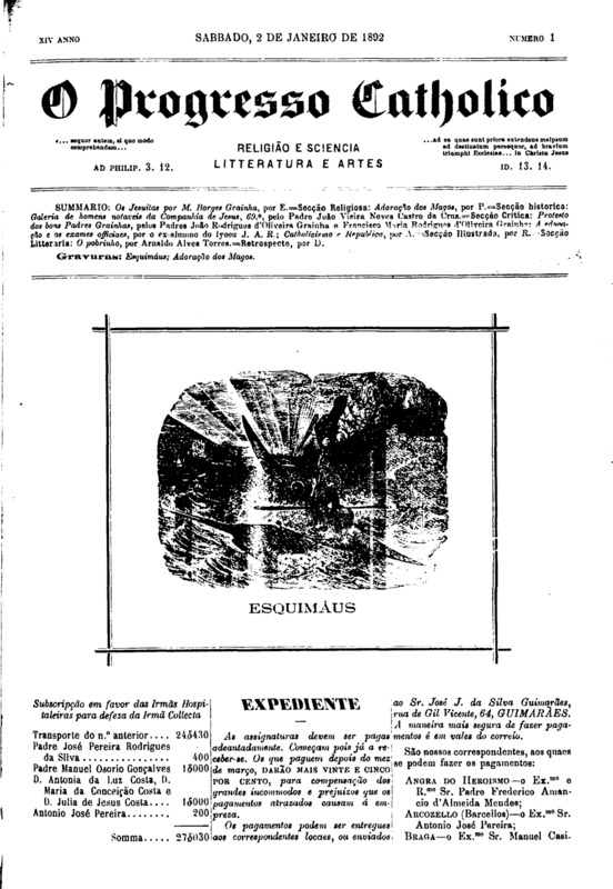 O Progresso Católico