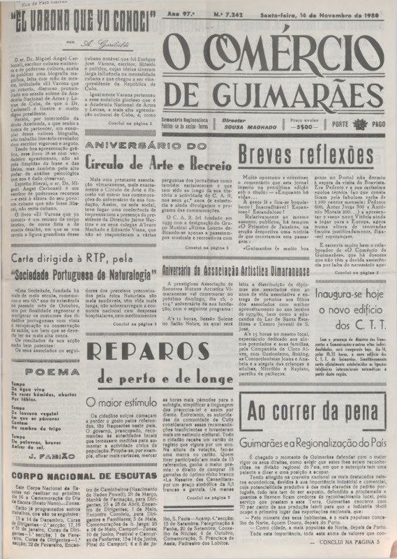 Comércio de Guimarães (O)