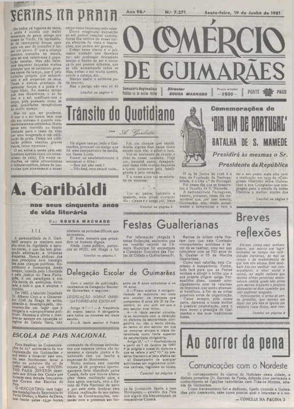 Comércio de Guimarães (O)