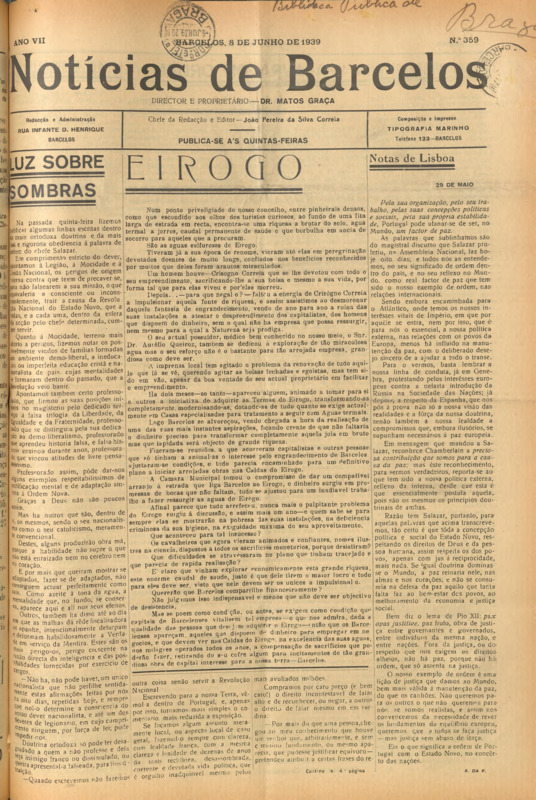 Notícias de Barcelos