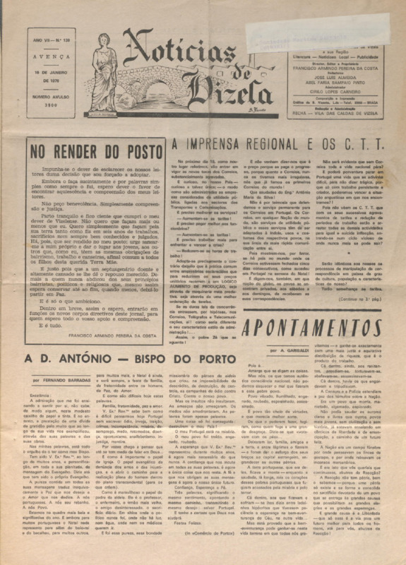 Notícias de Vizela