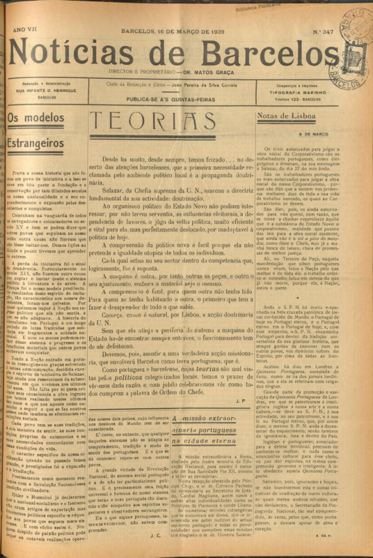 Notícias de Barcelos