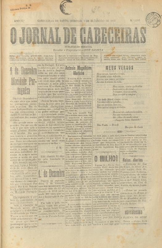 Jornal de Cabeceiras (O)