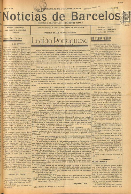 Notícias de Barcelos