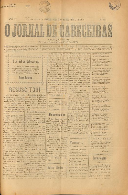 Jornal de Cabeceiras (O)