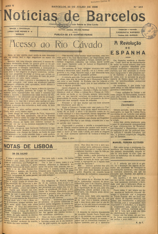 Notícias de Barcelos