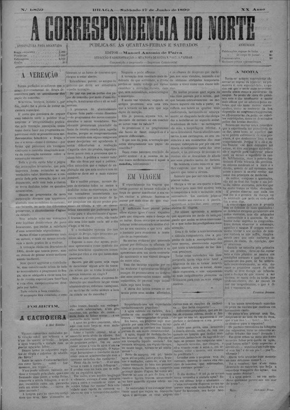 Correspndência do Norte (A)