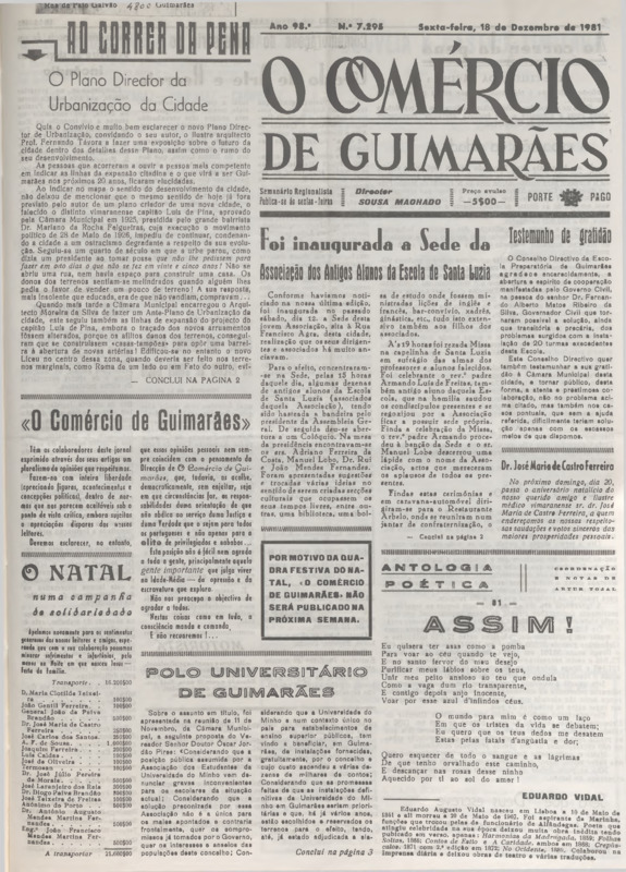 Comércio de Guimarães (O)