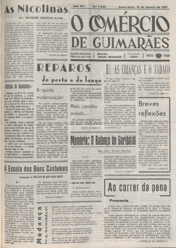 Comércio de Guimarães (O)