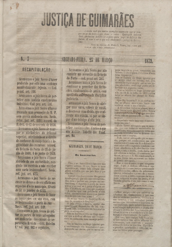 Justiça de Guimarães