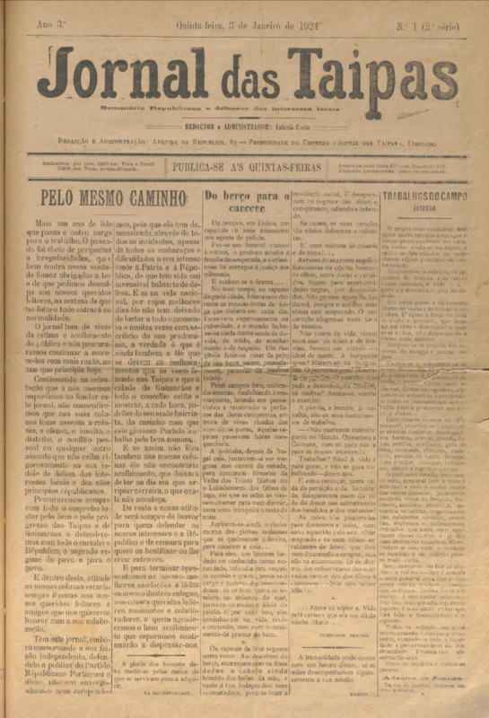 Jornal das Taipas