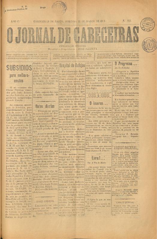 Jornal de Cabeceiras (O)