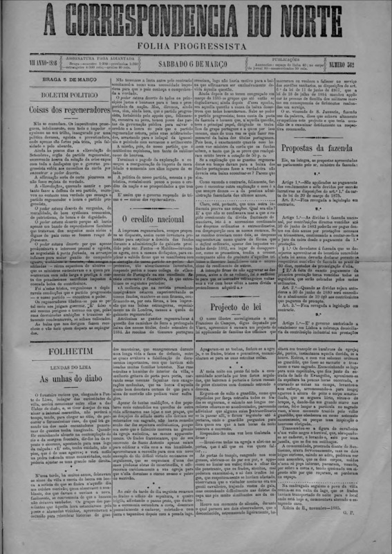 Correspndência do Norte (A)