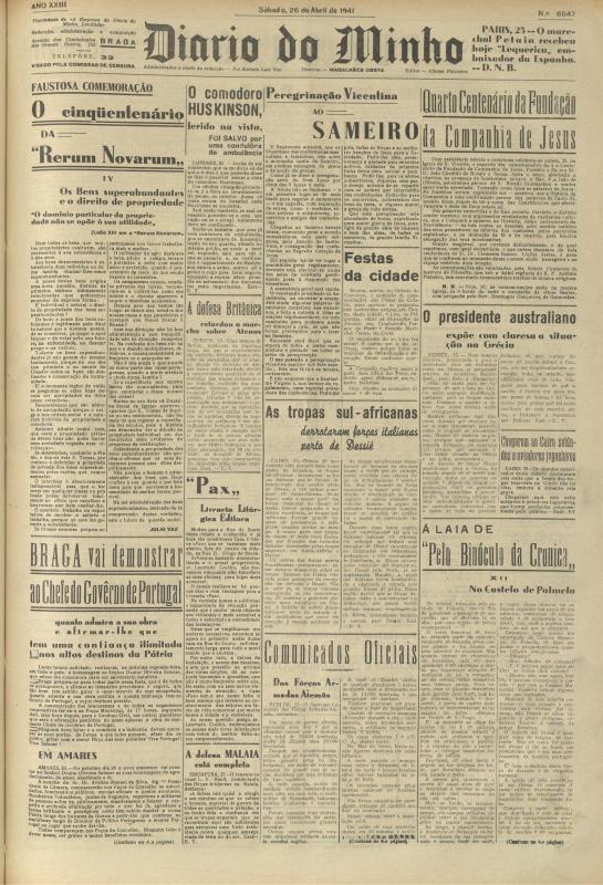 Diário do Minho (1921-1950)