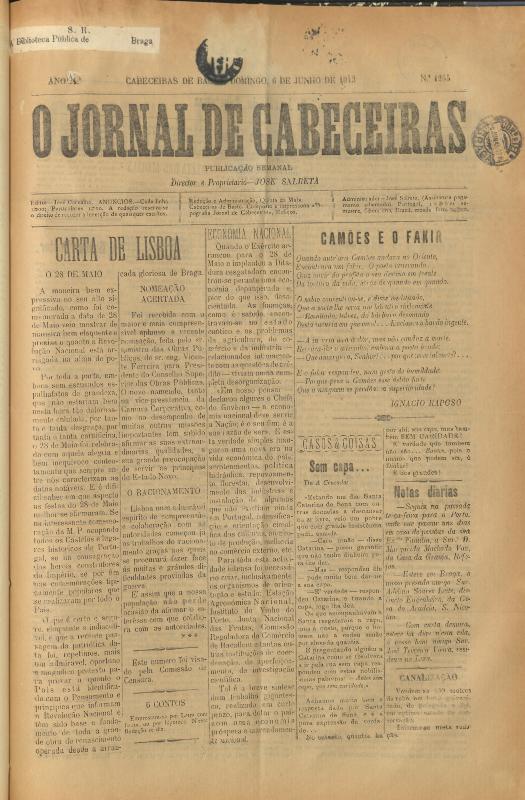 Jornal de Cabeceiras (O)