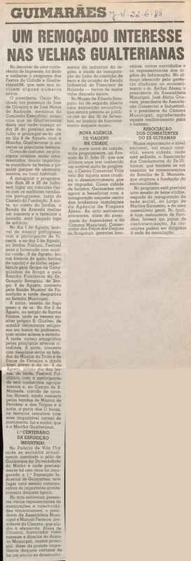 Jornal de Notícias -22/06/1984