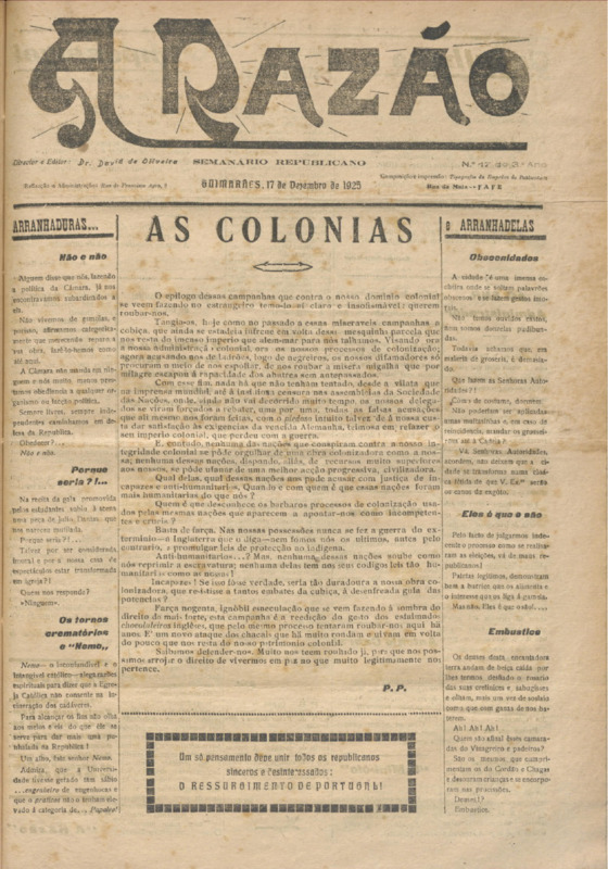 Razão (A)