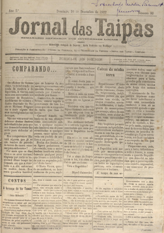 Jornal das Taipas