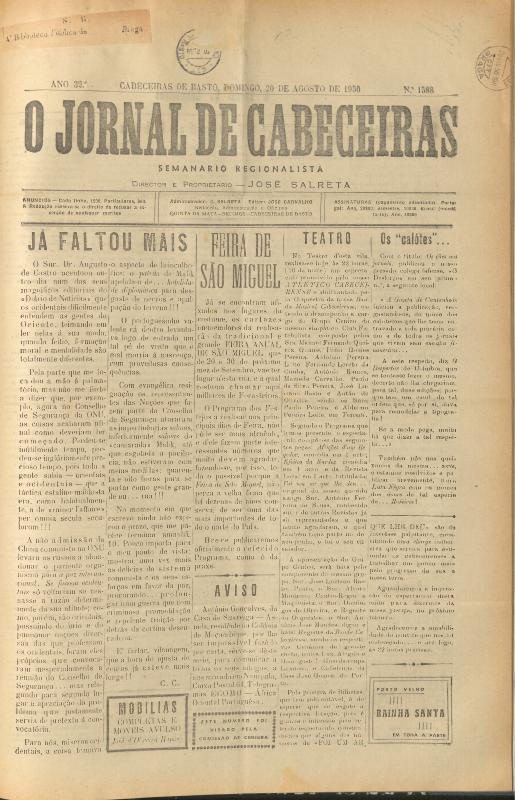 Jornal de Cabeceiras (O)