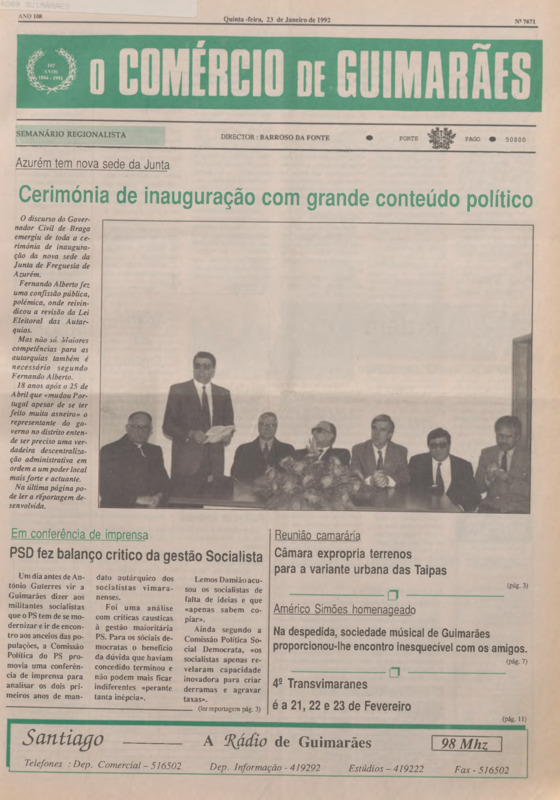 Comércio de Guimarães (O)