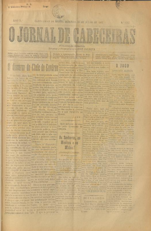 Jornal de Cabeceiras (O)