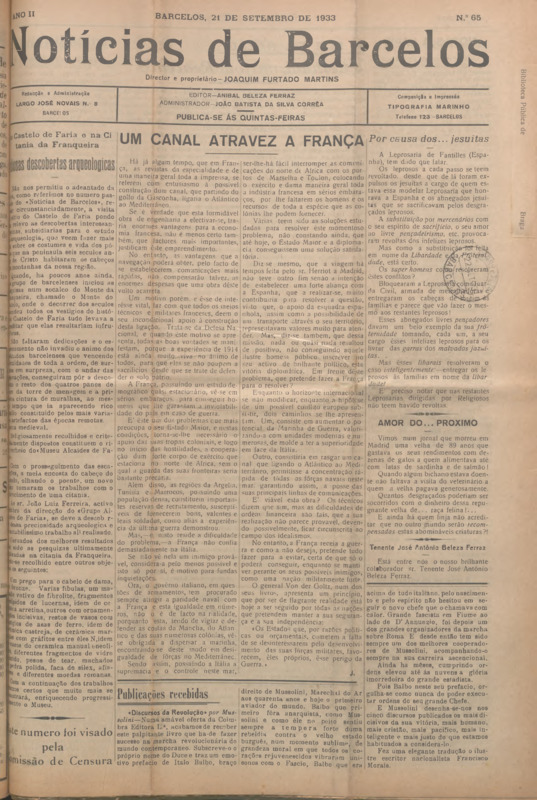 Notícias de Barcelos