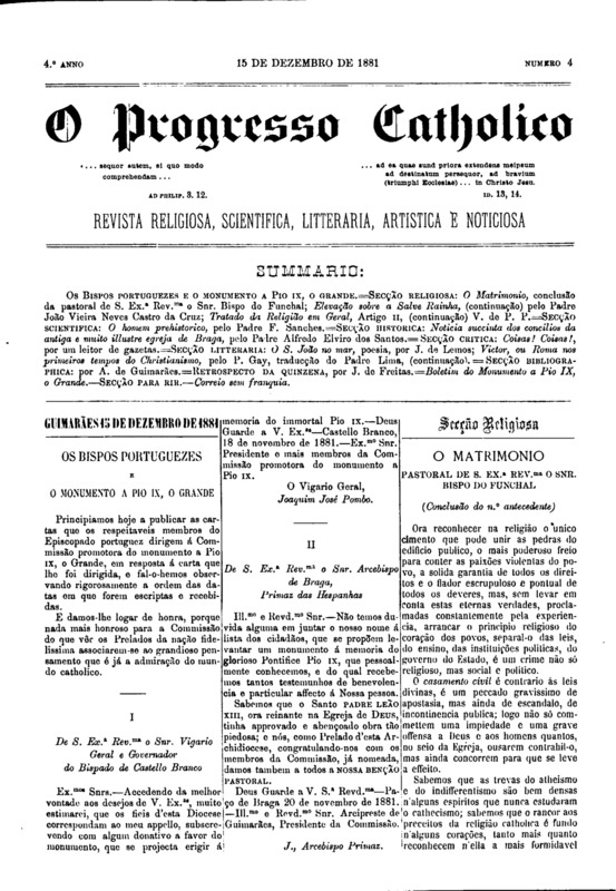 O Progresso Católico