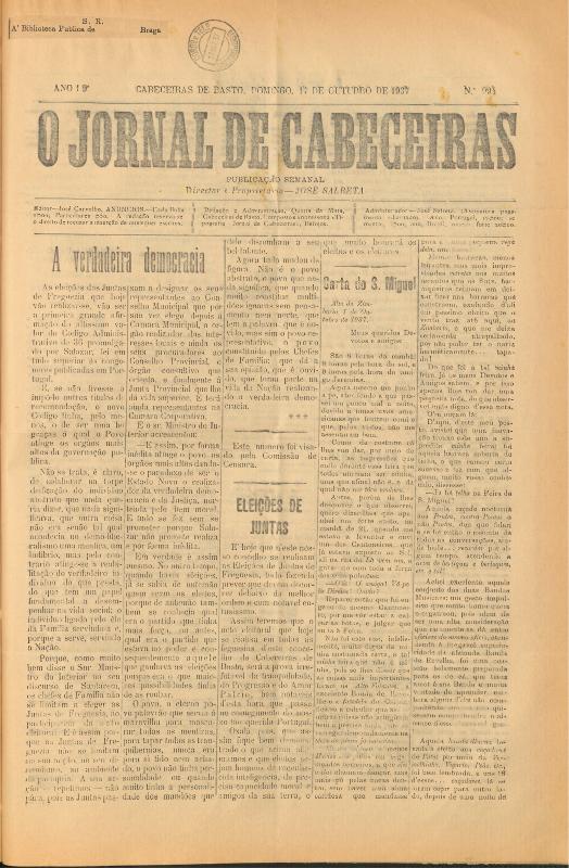 Jornal de Cabeceiras (O)