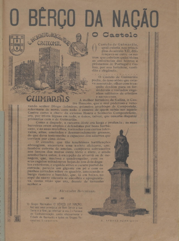 Berço da Nação (O)
