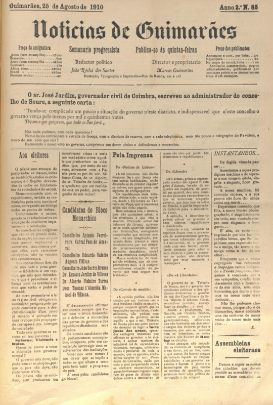 Notícias de Guimarães