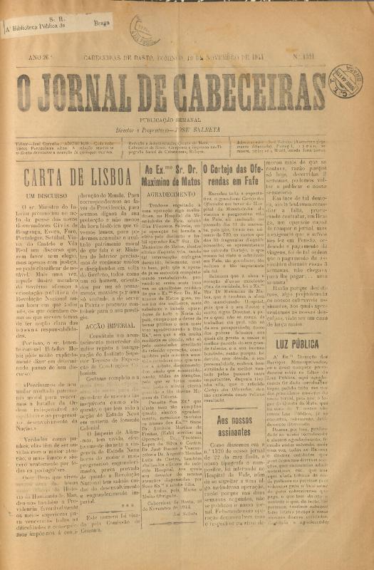 Jornal de Cabeceiras (O)