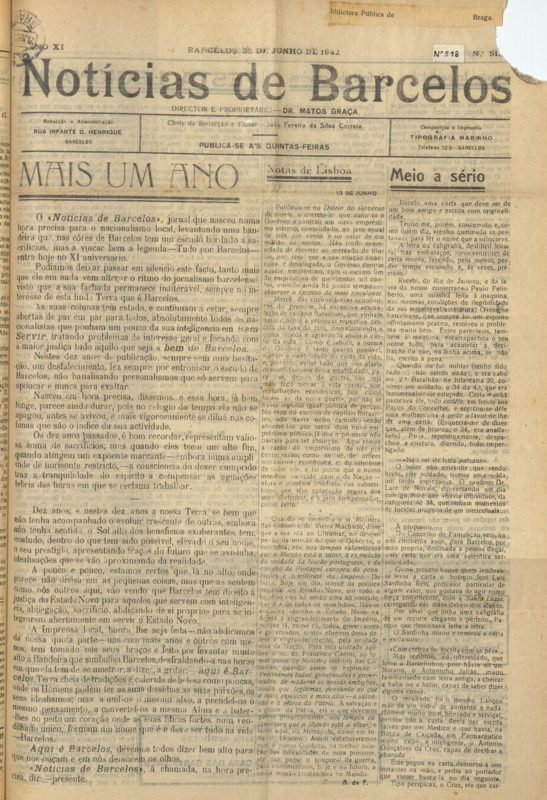 Notícias de Barcelos