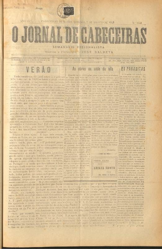 Jornal de Cabeceiras (O)