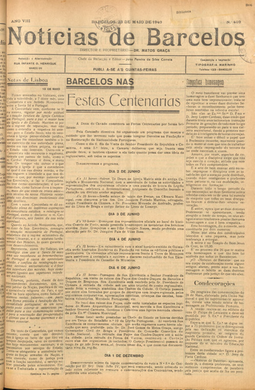 Notícias de Barcelos