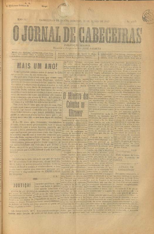 Jornal de Cabeceiras (O)