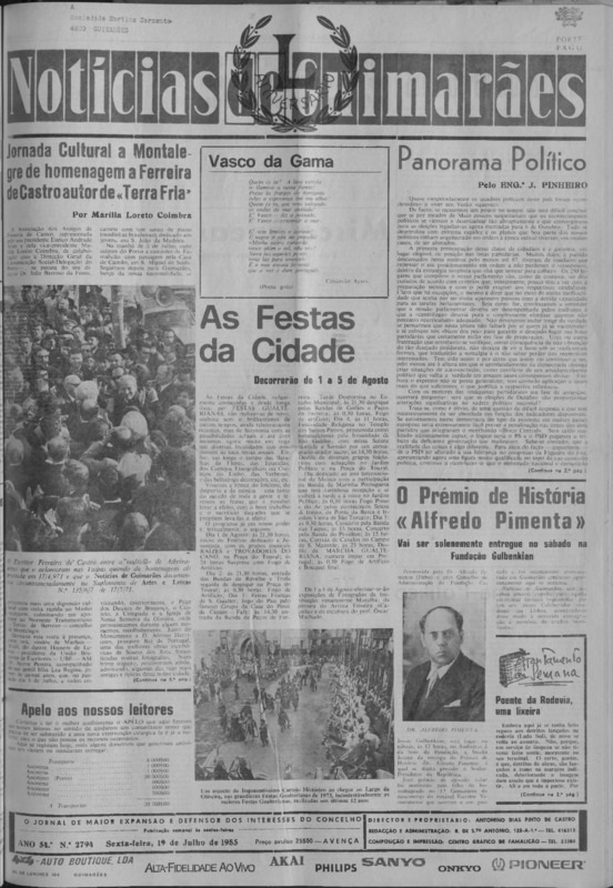 Notícias de Guimarães