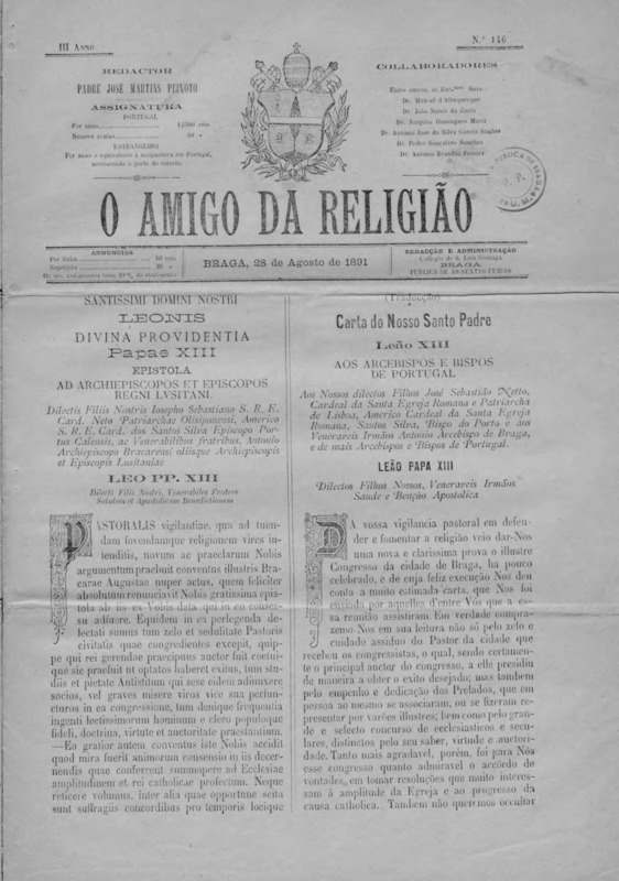 Amigo da Religião (O)
