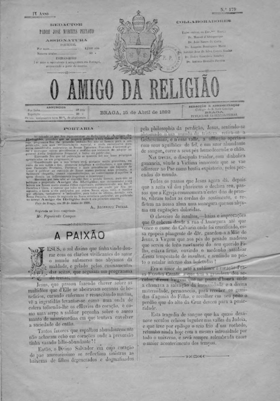 Amigo da Religião (O)