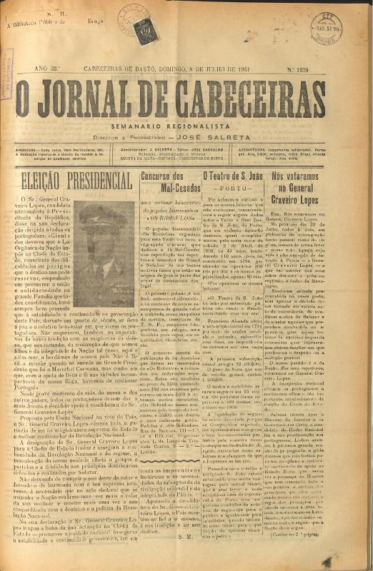 Jornal de Cabeceiras (O)