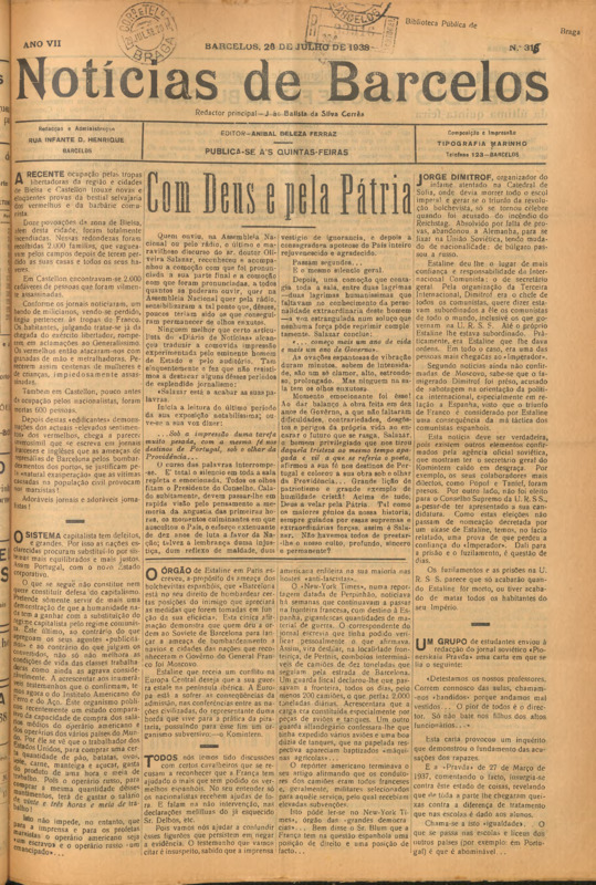Notícias de Barcelos