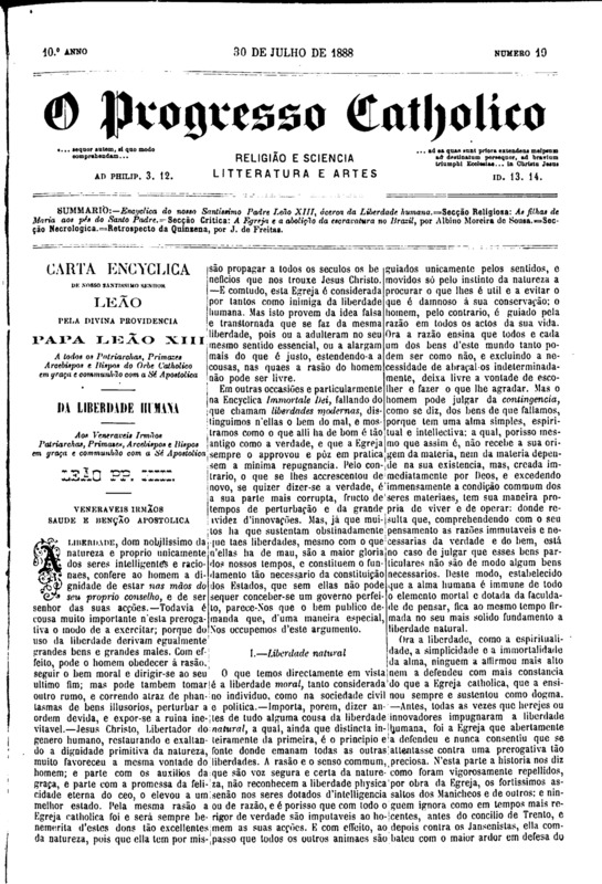 O Progresso Católico