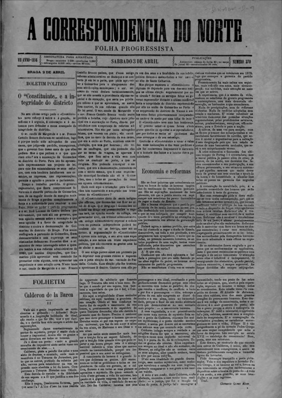Correspndência do Norte (A)