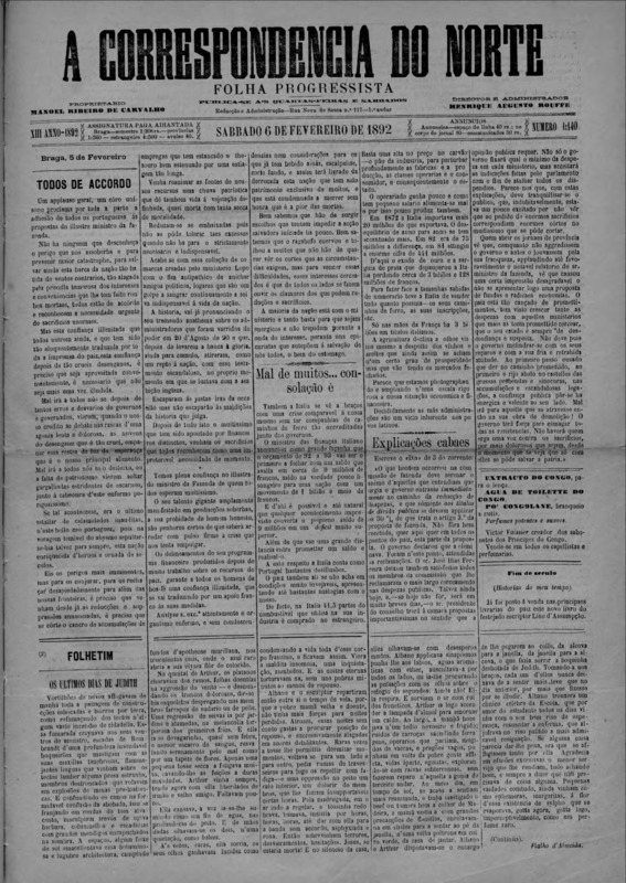 Correspndência do Norte (A)