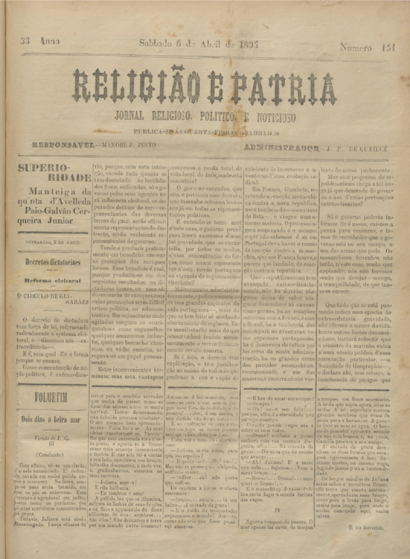 Religião e Pátria