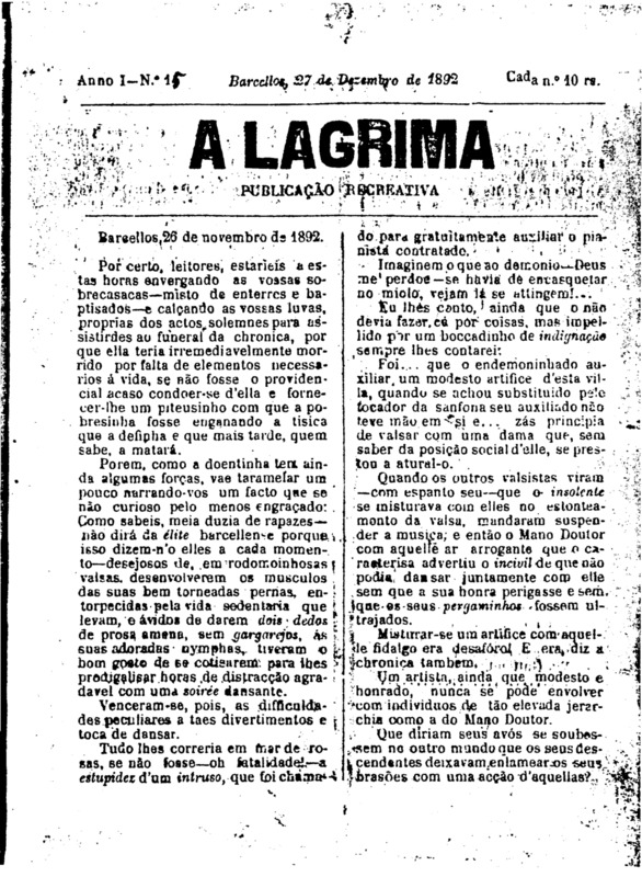 Lágrima (A)