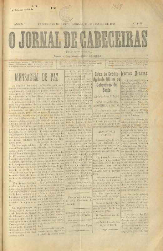 Jornal de Cabeceiras (O)