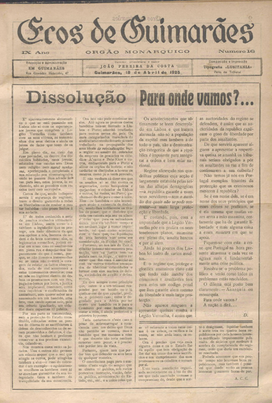 Echos de Guimarães