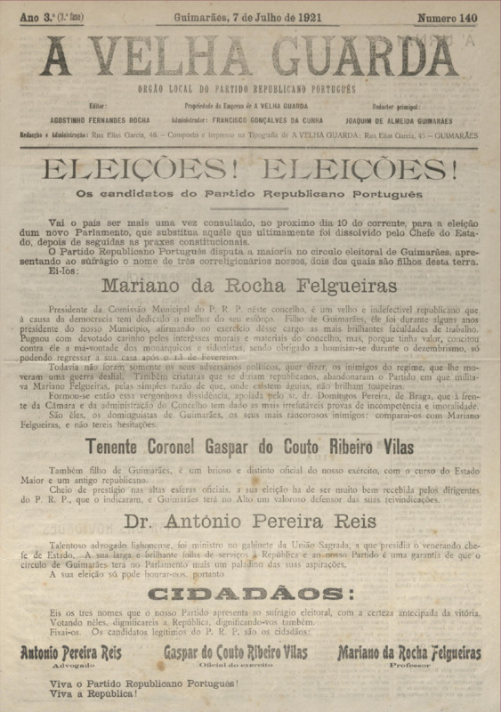 Velha Guarda (A)