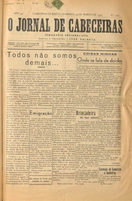 Jornal de Cabeceiras (O)